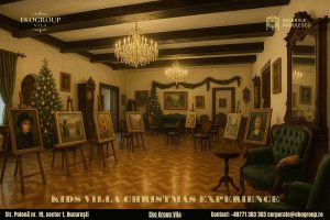 Activități de Crăciun pentru copii: O călătorie în farmecul interbelic la Casa Tătărăscu și expoziția Crăciunul anilor ’30 la Eko Group Vila